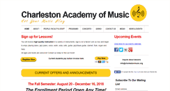 Desktop Screenshot of charlestonmusic.org
