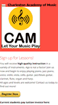 Mobile Screenshot of charlestonmusic.org